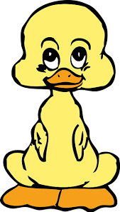 Black And Yellow Cartoon Duck Free Image On Pixabay Duck Duckling Bird Water Yellow Baby Animals Ducklings Outline Drawings