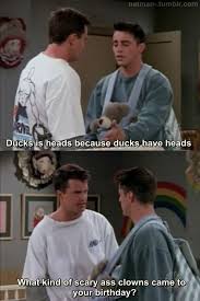 Ducks Or Clowns Serie De Televisao Engracado Monica Rachel
