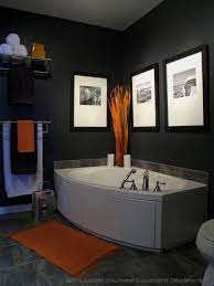The significant addition comes with a plain color scheme helps to convey a very simple masculine feel. Mens Bathroom Decor Ideas Mens Bathroom Decor Bathroom Color Schemes Best Bathroom Colors