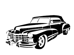 Old Car Old Classic Vintage Car Drown In Black On White Sponsored Vintage Classic Car White Blac In 2021 Old Vintage Cars Car Silhouette Old Classic Cars
