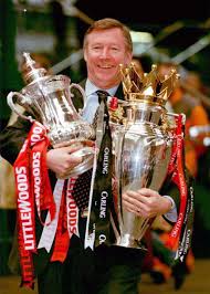 Contested by 20 clubs, it operates on a system of promotion and relegation with the english football league (efl). Ferguson Proudly Displays The Fa Cup And Premier League Trophies As He Arrives At Manchester S Victo Manchester United Team Manchester United Sir Alex Ferguson