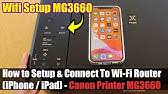 The installations canon mg3660 driver is quite simple, you can download canon printer driver software on this web page according to the operating system that you are using and then do the installations. Canon Wireless Mg3660 Printer How To Reset Disconnect Wi Fi Connection Youtube