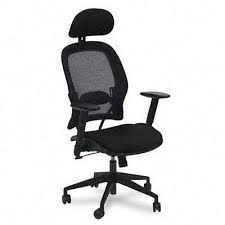 Office Star Space Collection Air Grid Mesh Back And Fabric Seat With Adjustable Headrest Deluxe Office Chair In B Office Star Cheap Office Chairs Office Chair