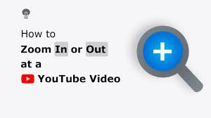 Choose the setting that you want. How To Zoom In And Out Function On The Youtube Video Player Youtube