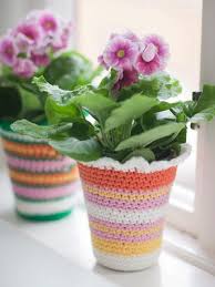 Orgu Motifleri Crochet Tig Isi Cicekler Tig Isleri Saksi