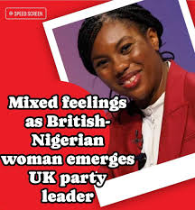 There are female leaders and then there's Kemi Badenoch.