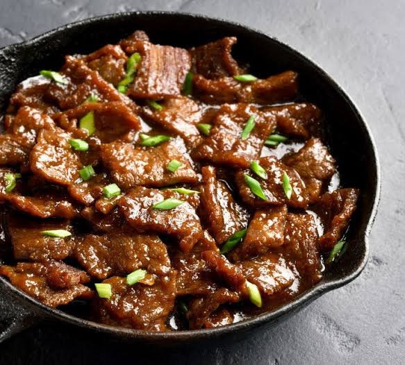 Jugosa CARNE AGRIDULCE, ¡para los amantes de la comida oriental!