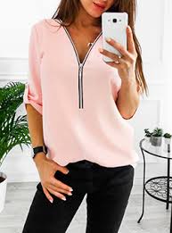 Womens Pink Shirts Clothing Tops Cheap Price