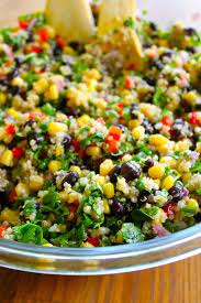 Zesty Latin Quinoa Salad Recipe Quinoa Salad Recipes Salad Recipes Zesty Quinoa Salad