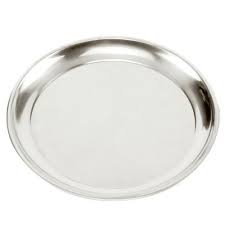 Amazon Com Norpro 5673 15 5in S S Pizza Pan Stainless Steel Baking Sheet Kitchen Dining Pan Pizza Norpro Pizza Bake
