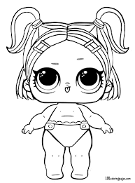 Lil V R Q T Jpg 711 957 Pixels Lol Dolls Coloring Pages Kids Printable Coloring Pages