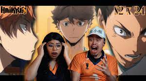 Karasuno Vs Aoba Johsai Final Point We Lost It Haikyuu Season 2 Episode 24 Reaction Youtube