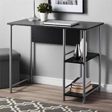 Mainstays Basic Metal Student Computer Desk Multiple Colors Available Walmart Com Walmart Com In 2020 Metal Office Desk Modern Metal Desk Metal Desks
