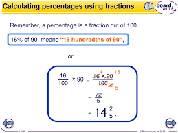 Remember to treat as the fraction. Calculating Percentages Mentally Ppt Download