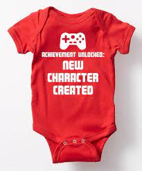 After all, the first life achievement is . Instant Message Red Achievement Unlocked New Character Created Bodysuit Newborn Infant Best Price And Reviews Zulily