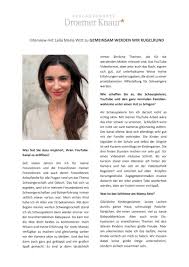 Happiness is homemade proud mum of 4 mama youtuberin berlin. Interview Laila Maria Witt Uber Gemeinsam Werden Wir Kugelrund Verlagsgruppe Droemer Knaur