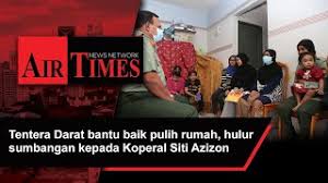 Jadual temuduga terbuka tentera darat 2020. Tentera Darat Bantu Baik Pulih Rumah Hulur Sumbangan Kepada Koperal Siti Azizon Air Times News Network