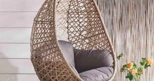 Hanging egg chair review | swing chair assembly i ordered my hanging chair online and it was delivered in two boxes at. We Ll Take Twelve Swinging Egg Chairs Land In Aldi Next Week Her Ie