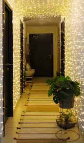Note All Product Details For This Project At The End Of The Post You Can See The Full Entryway Makeover Right He Diy Lighting Hallway Decorating Light Tunnel