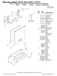 Kitchenaid dishwasher parts upper rack diagram. Kitchenaid Kuds30ivbs 24 Dishwasher Parts List Pdf Download Manualslib