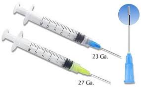 Direct Dental. Endo Irrigation Kit 3cc w Needle MARK3