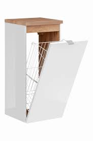 37,2 x 68,7 x 40 cm (bxhxt) gewicht 41,36 kg material korpus: Badezimmerschrank Kleinschrank Mit Waschekorb Capri White 80 X 35 X 35 Cm Nord Aqua