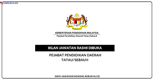 Sekilas, kita bisa membedakan bagaimana cara bersikap dan cara berpikir antara mereka yang berpendidikan dan yang tidak tuntas dari segi pendidikannya. Jawatan Kosong Terkini Pejabat Pendidikan Daerah Tatau Sebauh Kerja Kosong Kerajaan Swasta