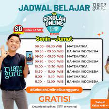 Contoh soal try out matematika kelas 6 sdmi dan kunci jawabannya 2020. Ruangguru Jadwal Sekolah Online Ruangguru Gratis Facebook