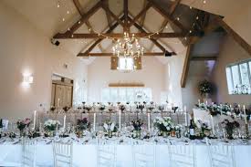 Romantic Candlelit Wedding Breakfast In The Barn At Cotswold Wedding Venue Hyde House Barn Cotswolds Wedding Candlelit Wedding Romantic Candlelit Wedding