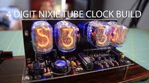 A cool set of accessory for geeks, diy nixie tube clock kit. 4 Digit In 12 Nixie Tube Clock Build Using 40 Ebay Kit Youtube