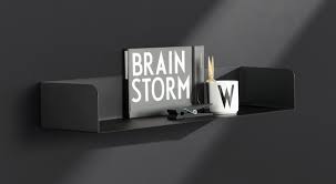 Metal kitchen wall shelves ukutabs shallow hal. Metal Wall Shelves Buy Here At Best Prices Regalraum