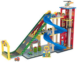 Kidkraft Mega Ramp Racing Set 76 99 Free Shipping Reg 183 07 Toy Garage Kids Wooden Toys Car Ramps