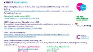 Cancer education uk is a registered charity based in the uk, whereby we focus on raising awareness about cancer within the black, asian, minority ethnic and refugees (bamer) communities and low. Cancer Research Uk Update Ppt Download
