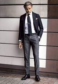 Black Blazer With Silver Pants Dressy Outfits For Men After 50 11 Ideas Outfits Lookastic