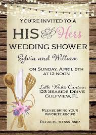His And Hers Rustic Bridal Shower Invitation Couples Bridal Shower Invitations Bridal Shower Rustic Rustic Bridal Shower Invitations