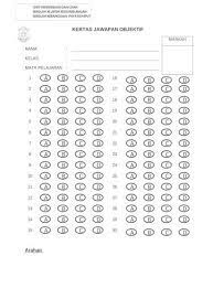 Skema jawapan soalan kertas bm 2,modul perkembangan negeri terengganu. Omr 40 Soalan Docx Document