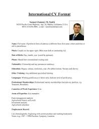 International Resume Format For Overseas Job This Sum Keeps Simple And Classy Showcases What You Truly Job Resume Format Resume Format Job Resume Samples