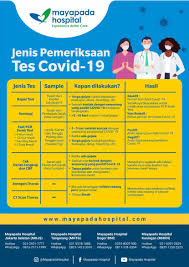 Mayapada Hospital Jenis Pemeriksaan Tes Covid 19