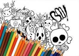 Last Minute Kawaii Doodle Halloween Disegno Da Colorare Disegno Di Halloween Disegno Kawaii Pagina Da Colorare Stampa Di Halloween Halloween Coloring Pages Halloween Coloring Kawaii Doodles