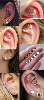 30 trending star moon ear piercing at jennysweety ideias para piercings piercings brinco piercing
