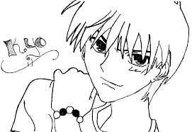 A fruit basket is a practical way to show someone you care. Fruits Basket Coloring Pages Aniyuki Anime Portal