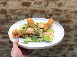 Organic squash blossoms, bright yellow orange with small zucchini edible flowers 25 ct. Zucchini Crab Stuffed Zucchini Flowers Picture Of Sandrino Cafe Pizzeria Fremantle Tripadvisor
