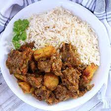 The Kitchen Muse On Instagram Goat Curry White Rice Succulent Goat Pieces In An Aromatic Curry Rice Recipes For Dinner White Rice Recipes Cooking Dinner