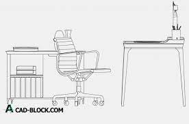 Cad blocks are named groups of objects that act as a single 2d or 3d object. Desk Dwg Free Cad Block Cad Model Autocad Blocks