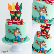 Loan On Instagram Crash Bandicoot Birthday Cake Apocketfullofsweetness Birthdaycake Crash Bandicoot Birthday Birthday Cake