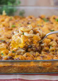 Easy Hamburger Casserole Recipe Lil Luna Recipe In 2020 Hamburger Casserole Casserole Recipes Recipes