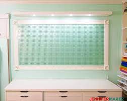 How To Install Under Shelf Lighting Easy Cheap Ikea Craft Room Ikea Crafts Craft Room Lighting