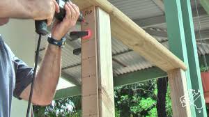 Steel cable and wood fence. Diy Installing System C Stainless Wire Balustrade Saddles As Anchor Points Youtube