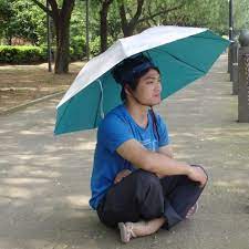 Foldable Head Umbrella Hat Sun Rain Fishing Umbrella Hat Cap Portable Beach Umbrella Necessary Hat Cap Fishing Umbrella Umbrella Umbrella Outdoor