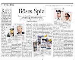 The wächterpreis der tagespresse, or guard prize of the daily press, is a german journalism prize awarded for excellence in investigative reporting. Michael Ohnewald Der Texter